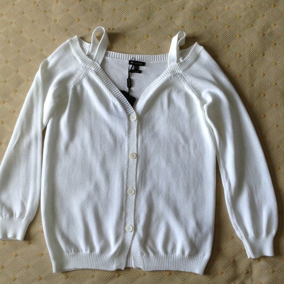 Massimo Dutti sweater cardigan - white - Picture 1 of 10
